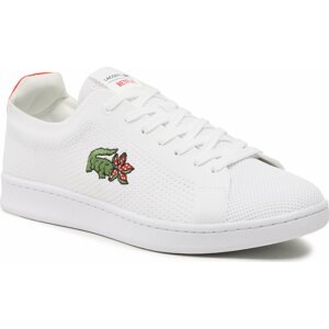 Sneakersy Lacoste Lacoste x Netflix Carnaby Piquée 745SMA0133 Wht/Red 286