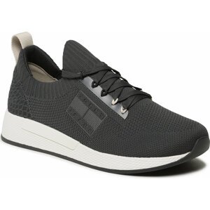 Sneakersy Tommy Jeans Tjm Knitted Runner EM0EM01225 New Charcoal PUB