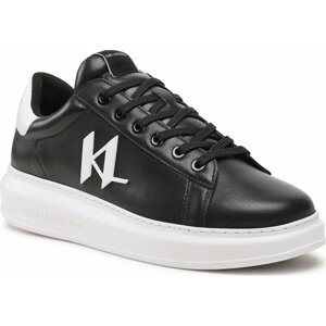 Sneakersy KARL LAGERFELD KL52515A Black Lthr