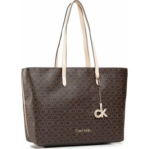 Kabelka Calvin Klein Shopper Md K60K607427 Hnědá