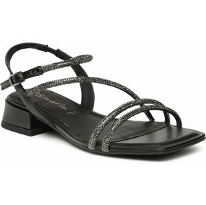 Sandály Tamaris 1-28130-20 Black Metallic 012