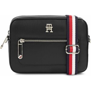 Kabelka Tommy Hilfiger Iconic Tommy Camera Bag Corp AW0AW15864 Black BDS