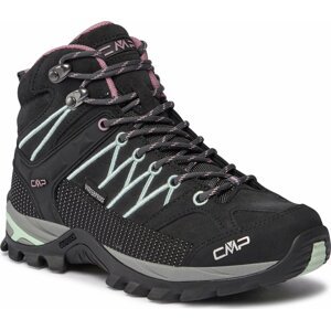 Trekingová obuv CMP Rigel Mid Wmn Trekking Shoe Wp 3Q12946 Piombo-Orchidea 66UP