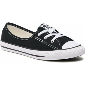 Plátěnky Converse Ctas Bellet Lace Slip 566775C Black/White/Black