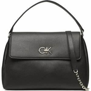 Kabelka Calvin Klein Re-Lock Tote W/Flap Pbl K60K610178 BAX