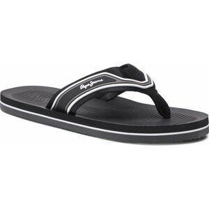 Žabky Pepe Jeans South Beach 2.0 PMS70109 Black 999