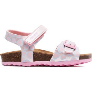 Sandály Geox B Sandal Chalki Girl B922RA 000NF C8868 S Lt Pink