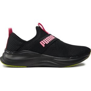 Sneakersy Puma Softride Harmony Slip Wns 379606 04 PUMA Black-Electric Lime-Fast Pink