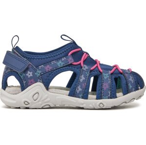 Sandály Geox J Sandal Whinberry G J45GRB 015CE C4268 S Navy/Fuchsia