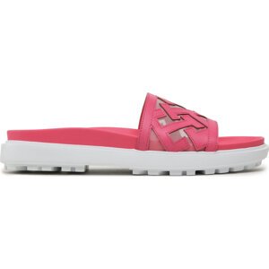 Nazouváky Tommy Hilfiger Th Elevated Flat Sandal FW0FW07407 Bright Cerise Pink T1K