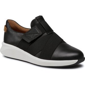 Sneakersy Clarks Un Rio Strap 261456144 Black Leather