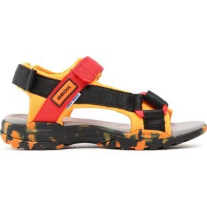 Sandály Geox J Borealis Boy J150RA01511C0822 D Orange/Red