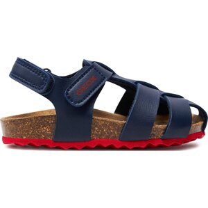 Sandály Geox B Sandal Chalki Boy B452QA 000BC C0735 S Navy/Red