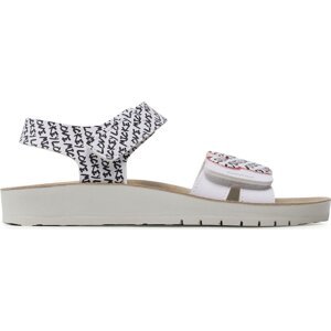 Sandály Geox J Sandal Costarei Gi J35EAG000BCC0404 D White/Black