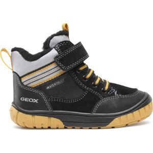 Kotníková obuv Geox B Omar B.Wpf A B262DA 022ME C0054 S Black/Yellow
