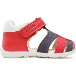 Sandály Geox B Elthan Boy B021PC05410C7V4P Red/Dk Navy