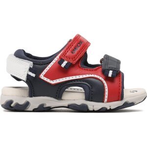 Sandály Geox B Sandal Flaffee Boy B3559A08515C7217 M Red/Navy