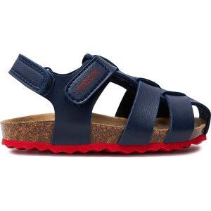 Sandály Geox B Sandal Chalki Boy B452QA 000BC C0735 M Navy/Red