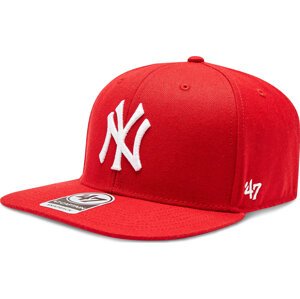 Kšiltovka 47 Brand MLB New York Yankees No Shot '47 Captain B-NSHOT17WBP-RD Red