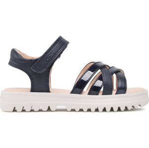 Sandály Geox J Sandal Coralie Gir J356EA05402C4002 S Tmavomodrá