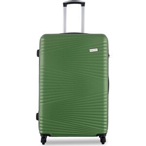 Velký kufr Semi Line T5746-3 Zelená