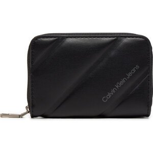 Malá dámská peněženka Calvin Klein Jeans K60K612256 Černá