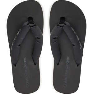 Žabky Calvin Klein Jeans Beach Sandal Flatform Padded Ny YW0YW01400 Černá
