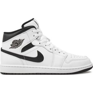 Sneakersy Nike Air Jordan 1 Mid DQ8426 132 Bílá