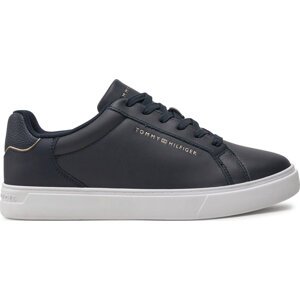 Sneakersy Tommy Hilfiger Essential Court Sneaker FW0FW08000 Tmavomodrá