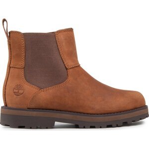 Polokozačky Timberland Courma Kid Chelsea TB0A25T43581 Hnědá