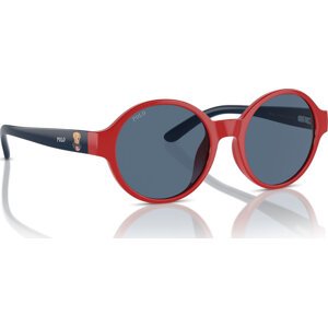Dětské sluneční brýle Polo Ralph Lauren 0PP9508U 609180 Červená