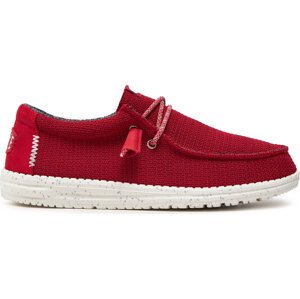 Polobotky Hey Dude Wally Sport Mesh 40403-6W2 Červená