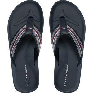 Žabky Tommy Hilfiger Comfort Hilfiger Beach Sandal FM0FM04910 Modrá