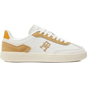 Sneakersy Tommy Hilfiger Th Heritage Court Sneaker Sde FW0FW08037 Bílá