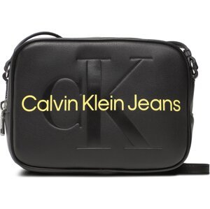 Kabelka Calvin Klein Jeans Sculpted Camera Bag 18 Mono K60K610275 Černá