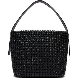 Kabelka Calvin Klein Ck Braided Medium Shopper K60K612131 Černá