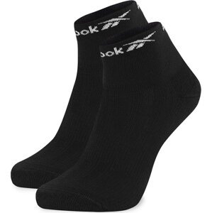 Sada 3 párů nízkých ponožek unisex Reebok R0400-SS24 (1-pack) Černá