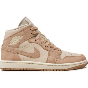 Sneakersy Nike Air Jordan 1 Mid Se FJ3448 200 Écru