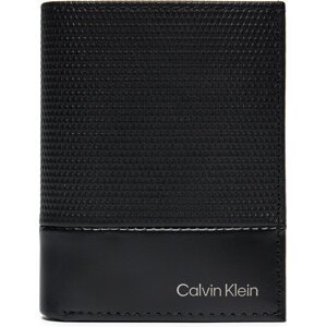 Malá pánská peněženka Calvin Klein Ck Remote Bifold 6Cc W/Coin K50K512422 Černá