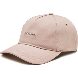 Kšiltovka Calvin Klein Calvin Lettering Canvas Cap K60K612764 Šedá