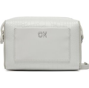 Kabelka Calvin Klein Ck Daily Camera Bag_Croco K60K612140 Šedá