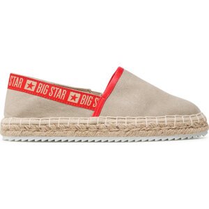 Espadrilky Big Star Shoes JJ274879 Béžová