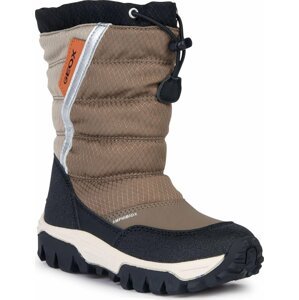 Sněhule Geox J Himalaya Boy B Abx J26FRA 0FU50 C0015 M Beige/Black