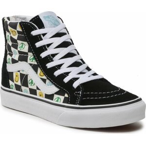 Sneakersy Vans Sk8-Hi Zip VN0005VSBML1 Melted Check Black/Multi