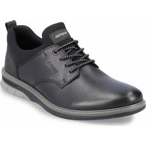 Sneakersy Rieker 14454-01 Schwarz / Schwarz / Schwarz 01