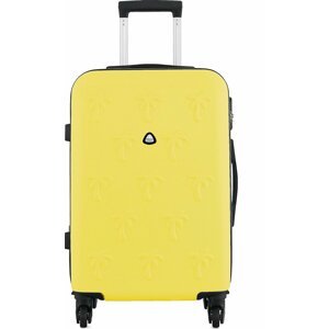 Střední Tvrdý kufr Semi Line T5629-4 Žlutá