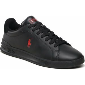 Sneakersy Polo Ralph Lauren Hrt Ct Ii 809900935002 Black/Red Pp