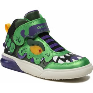 Sneakersy Geox J Grayjay Boy J369YA 05011 C3313 DD Green/Purple