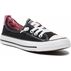 Plátěnky Converse Ctas Shoreline Slip A01180C Black/Beyond Pink/White