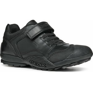 Polobotky Geox Jr Savage J0424B 043ME C9999 M Black